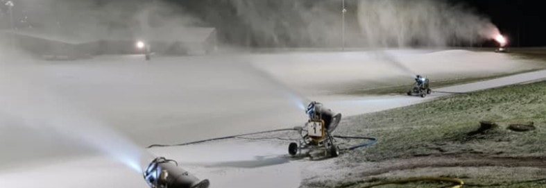 Snøproduksjon desember 2022